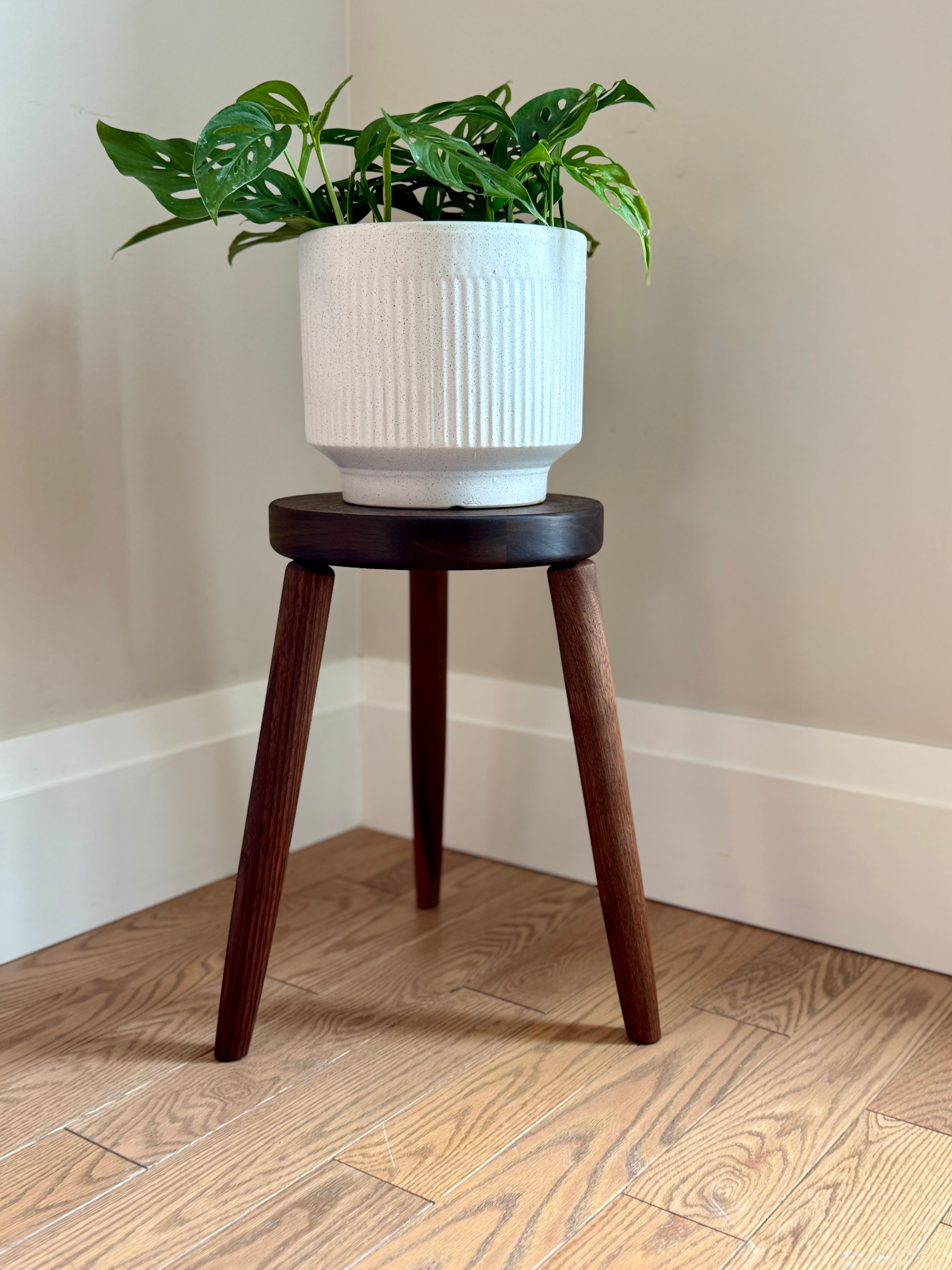 Sculptural Tripod Plant Stand