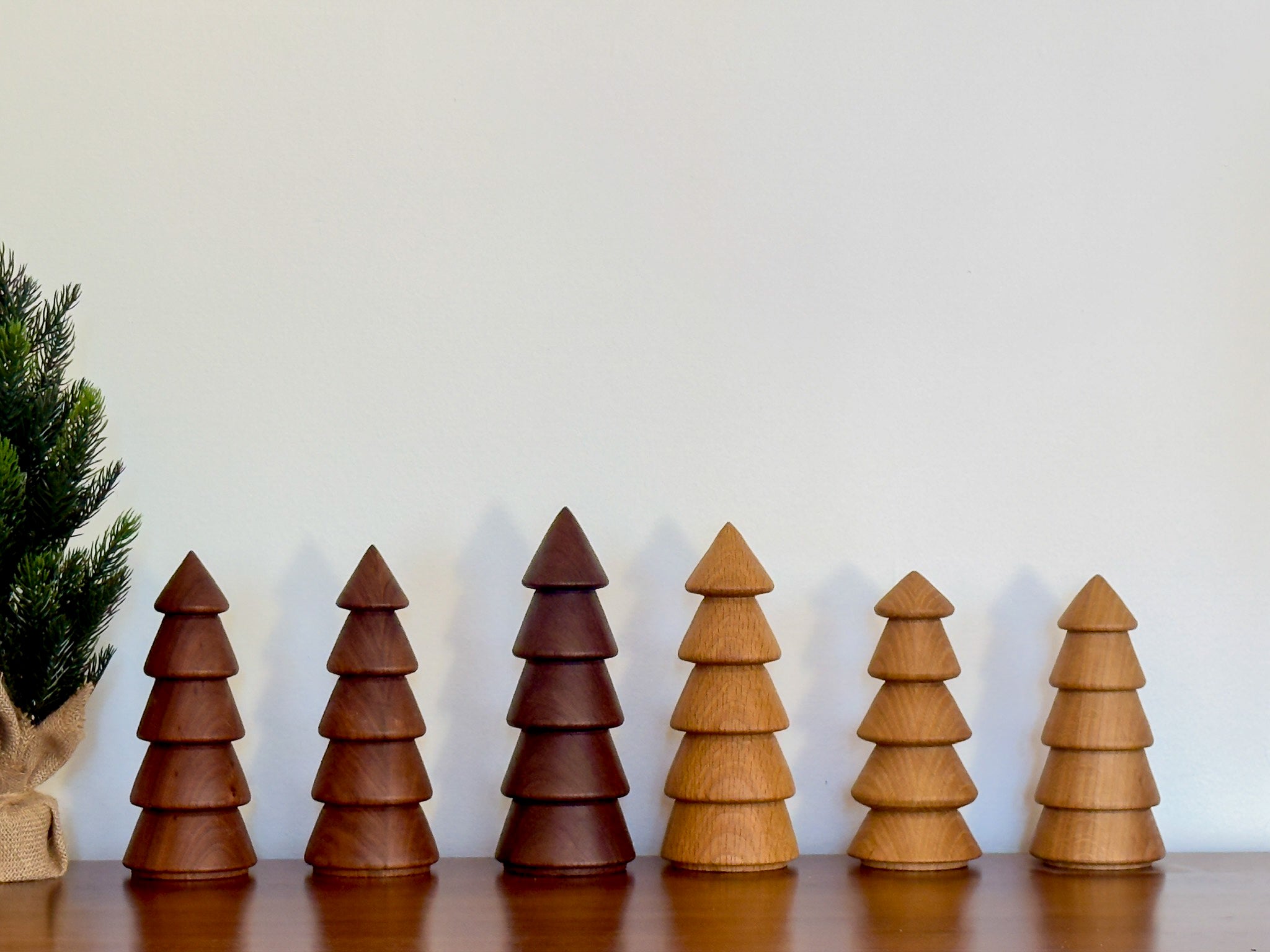 Five-Tier Wooden Tree