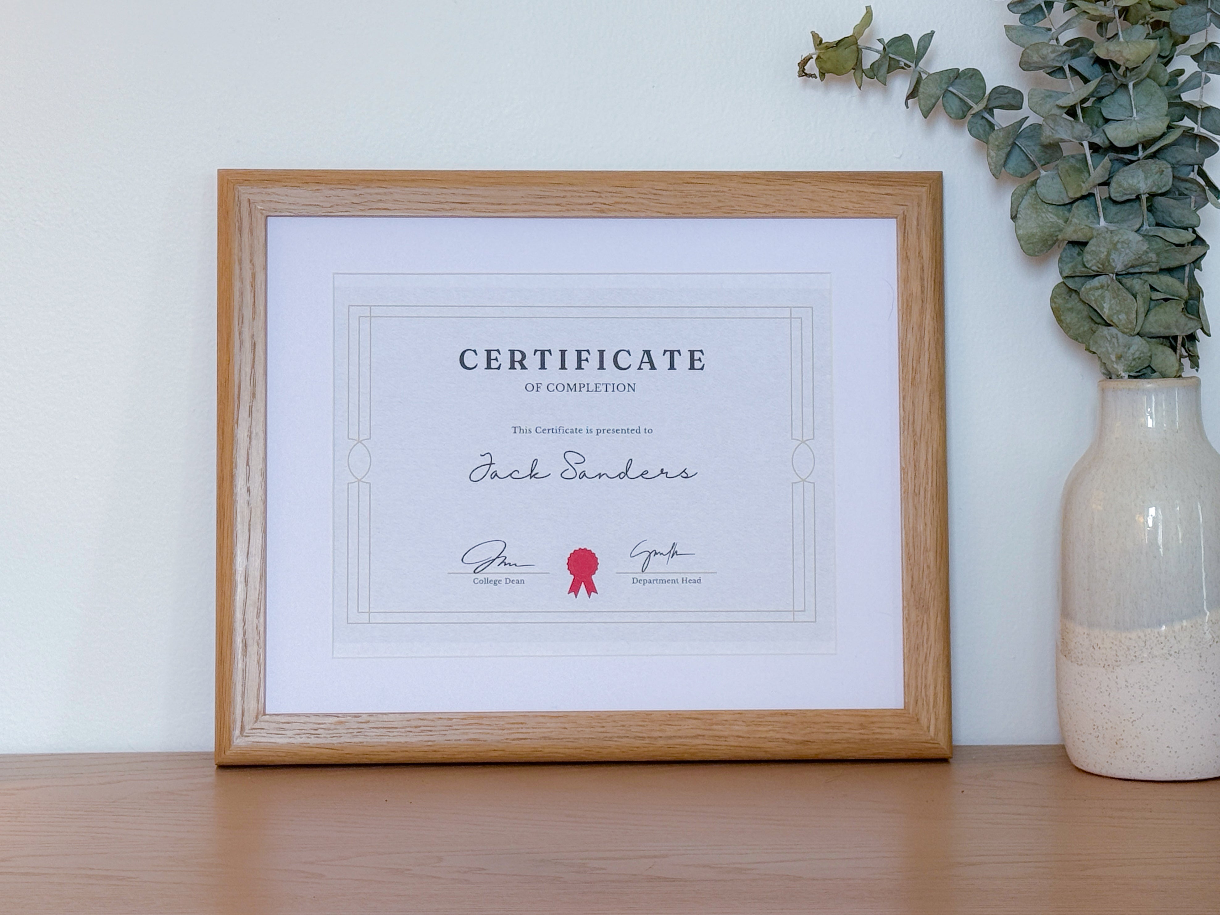 The "Classic" Diploma & Degree Frame
