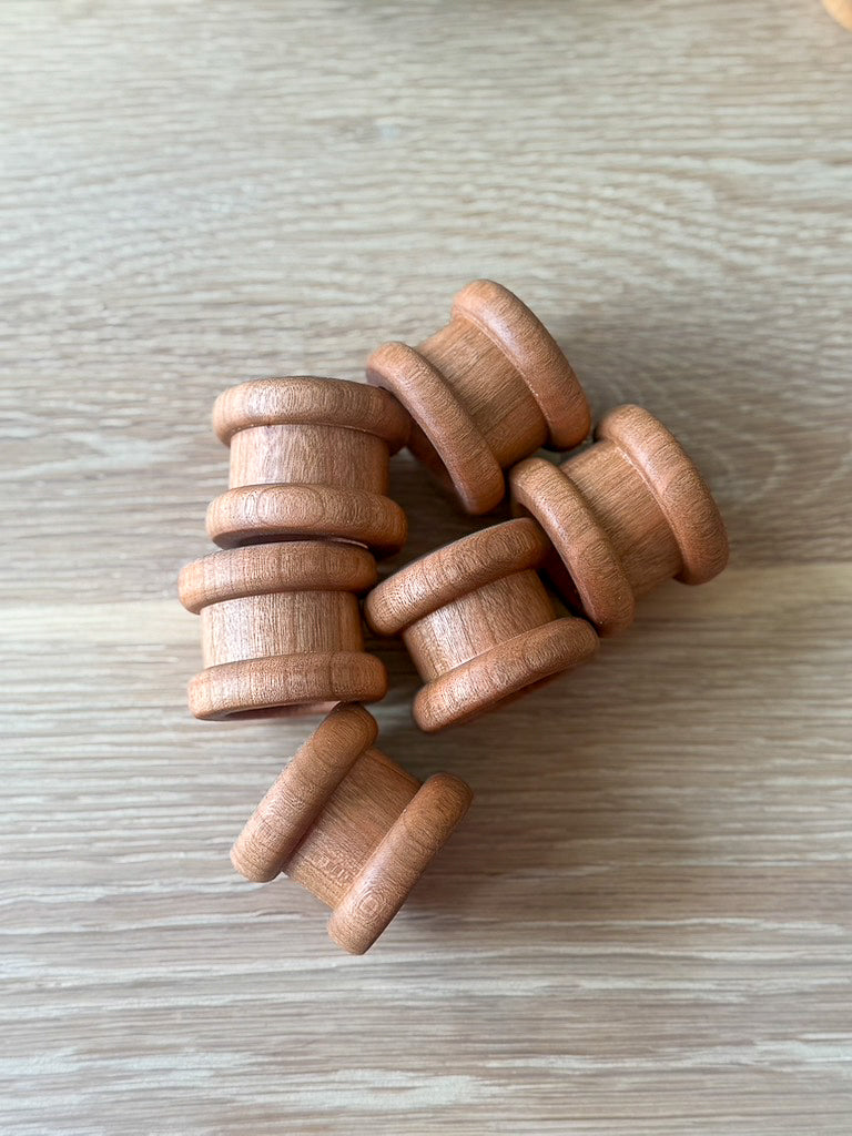 The "Stacked” Wooden Napkin Ring