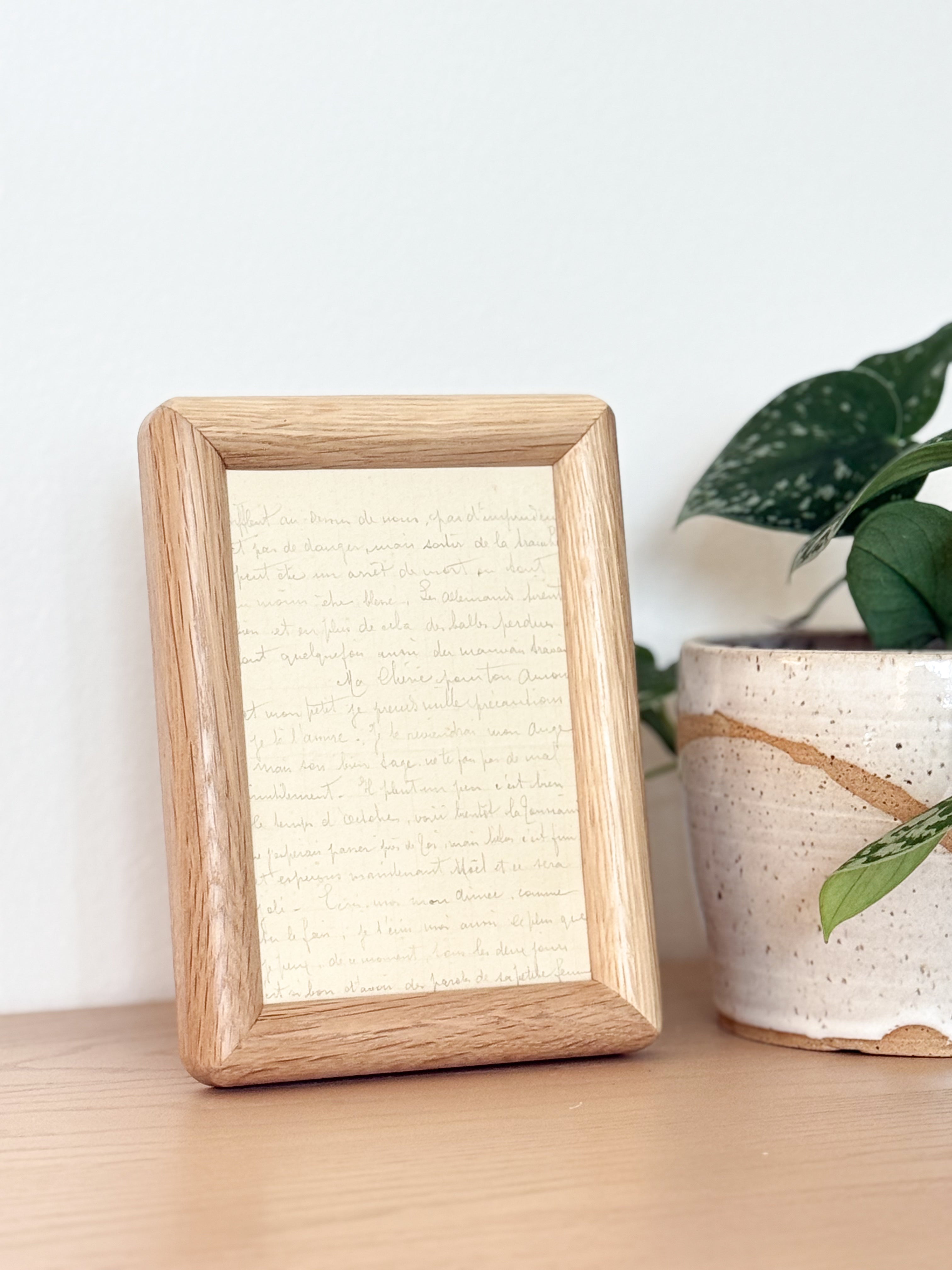 The "Curved" Picture Frame