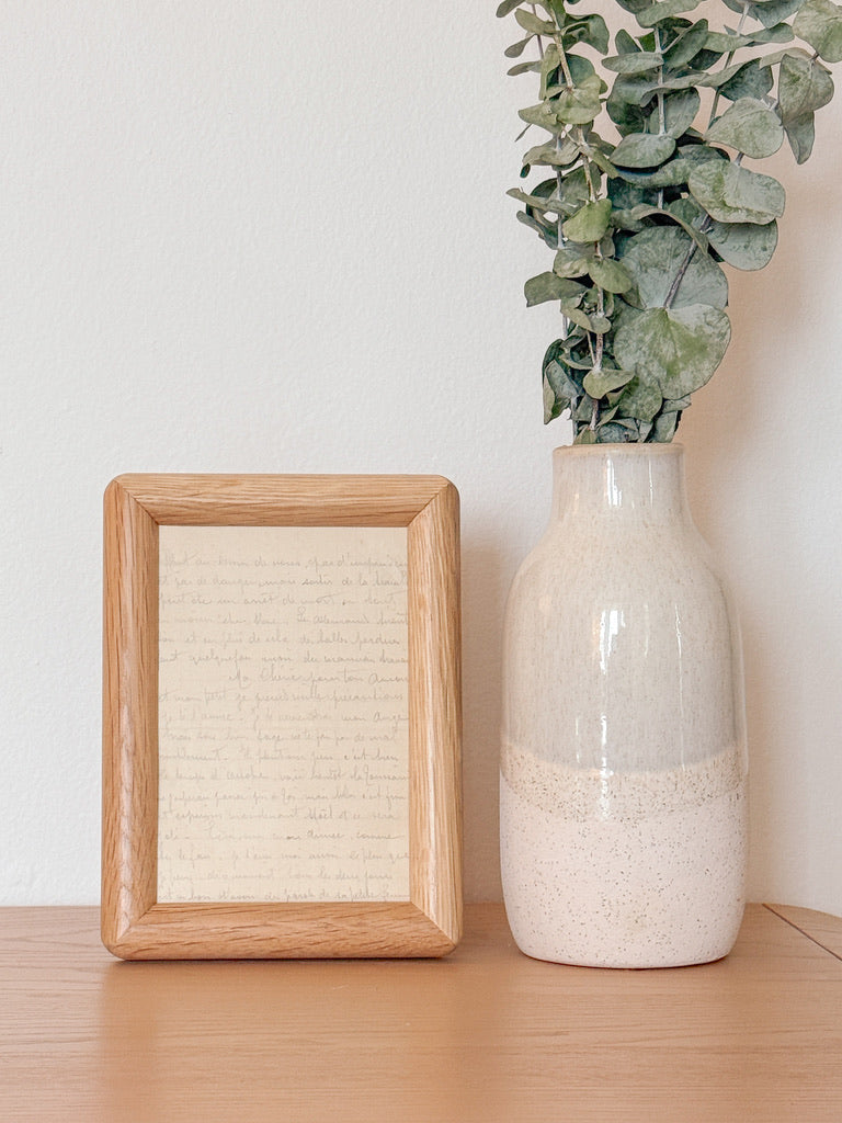 The "Curved" Picture Frame