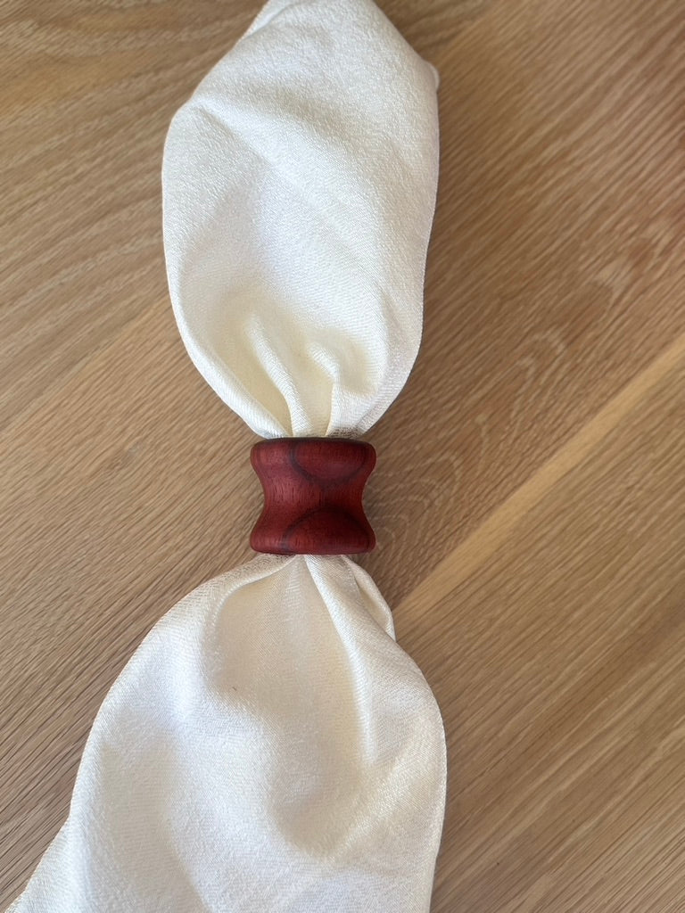 The "Flared" Wooden Napkin Ring