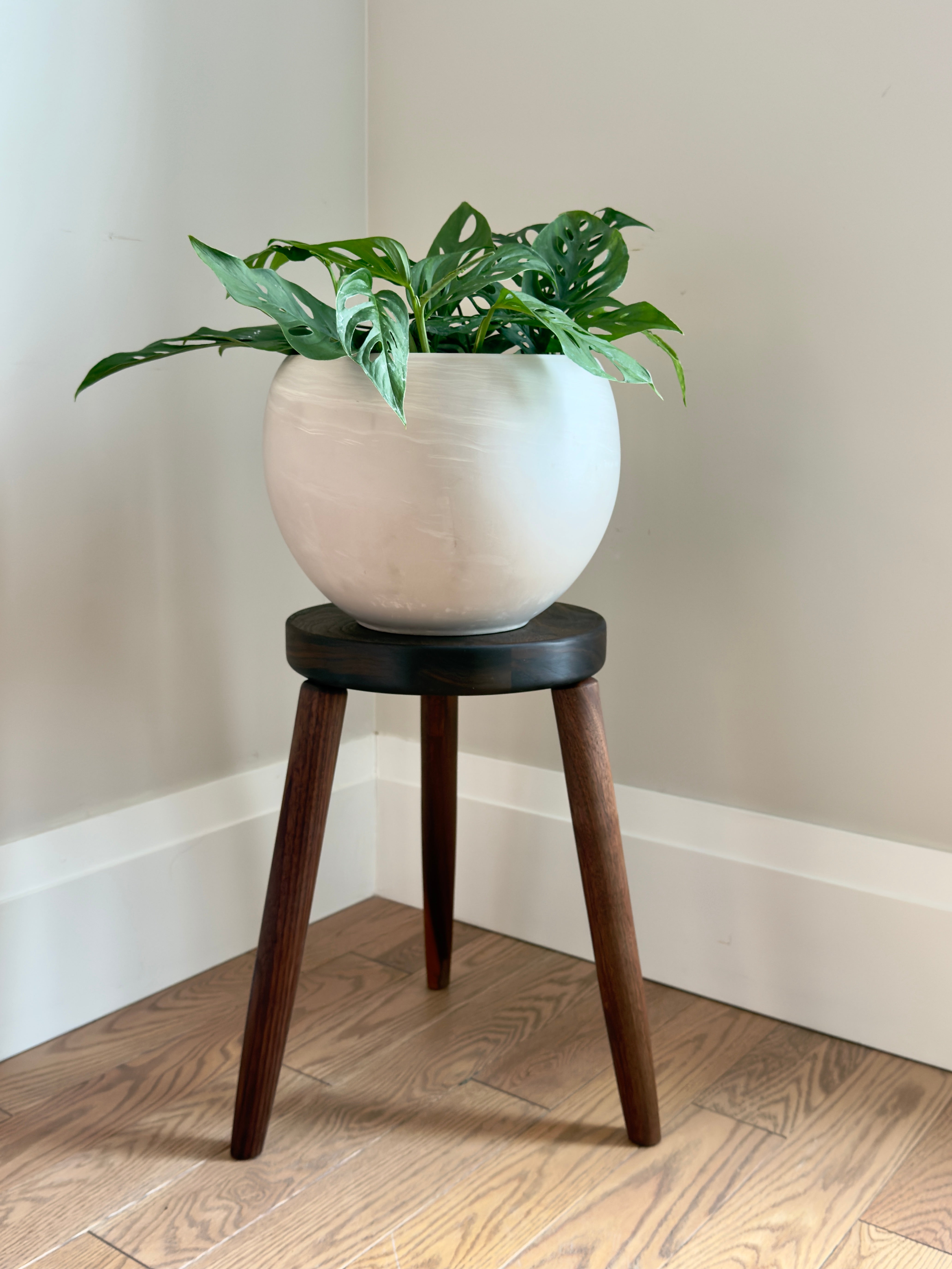 Sculptural Tripod Plant Stand