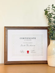 The "Classic" Diploma & Degree Frame