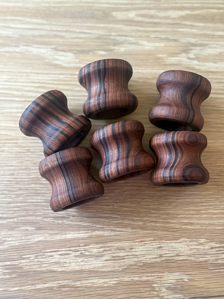 The "Flared" Wooden Napkin Ring