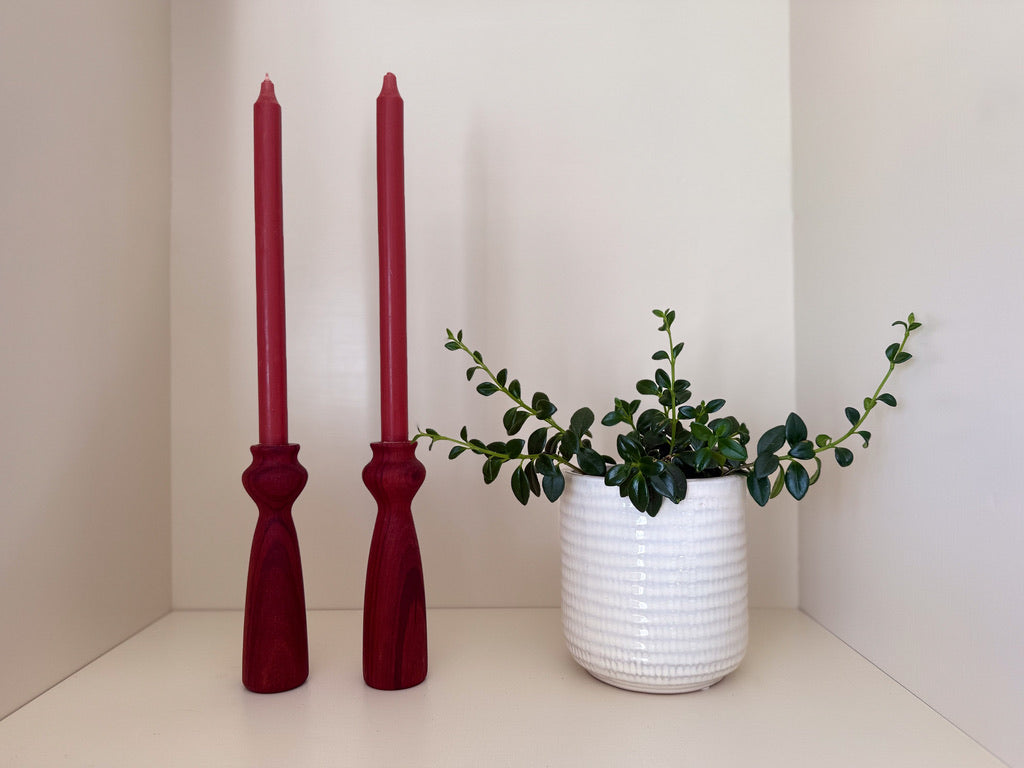 "Curved Silhouette" Candlestick Holder