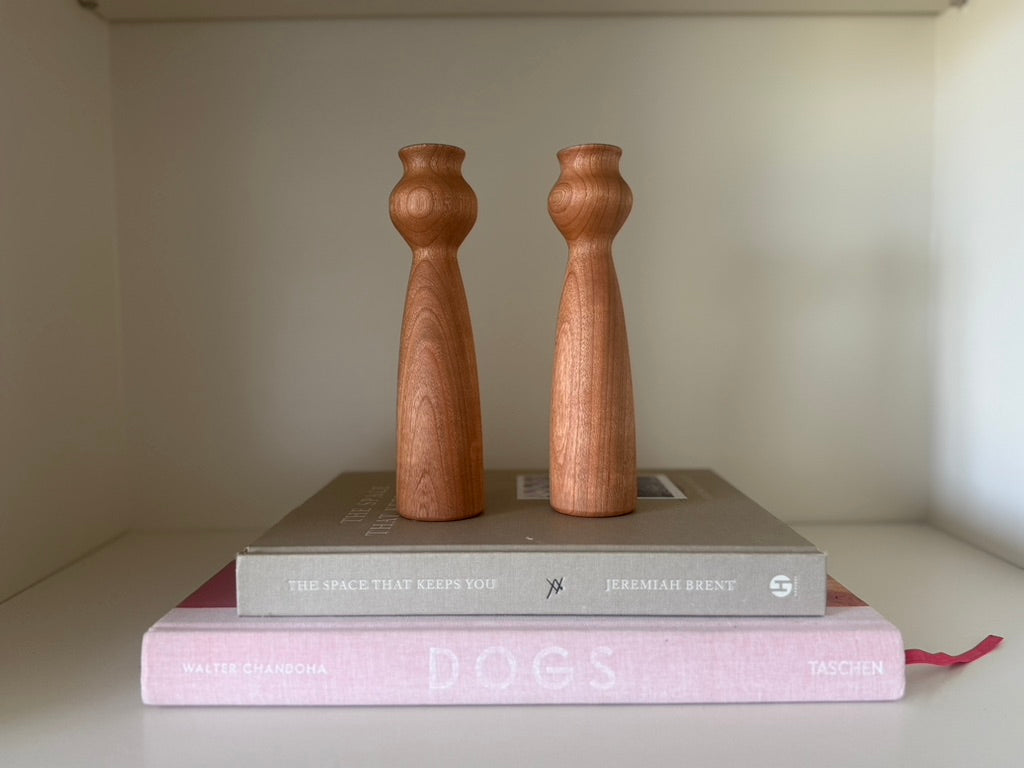 "Curved Silhouette" Candlestick Holder