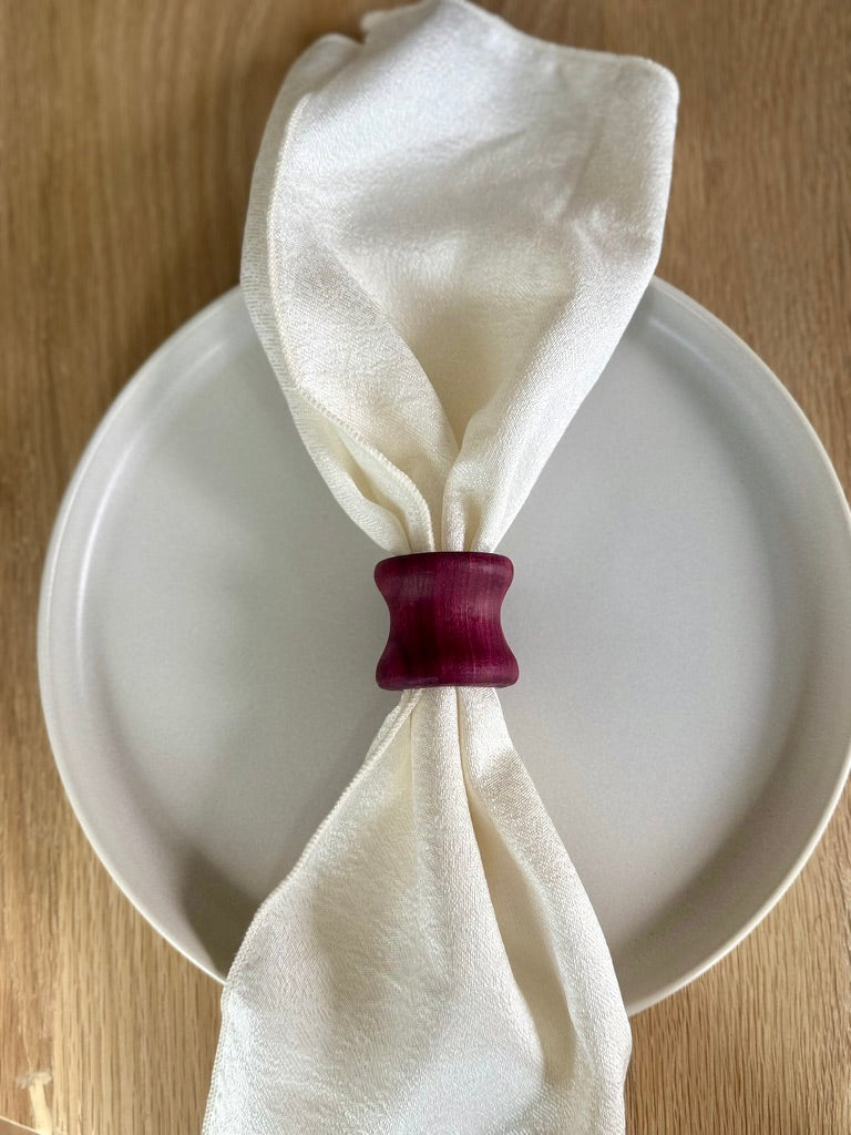 The "Flared" Wooden Napkin Ring