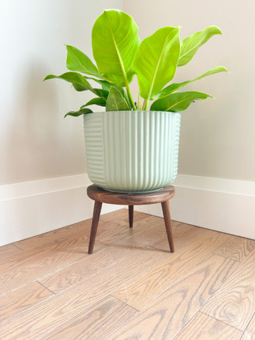 Minimal Wooden Plant Stand