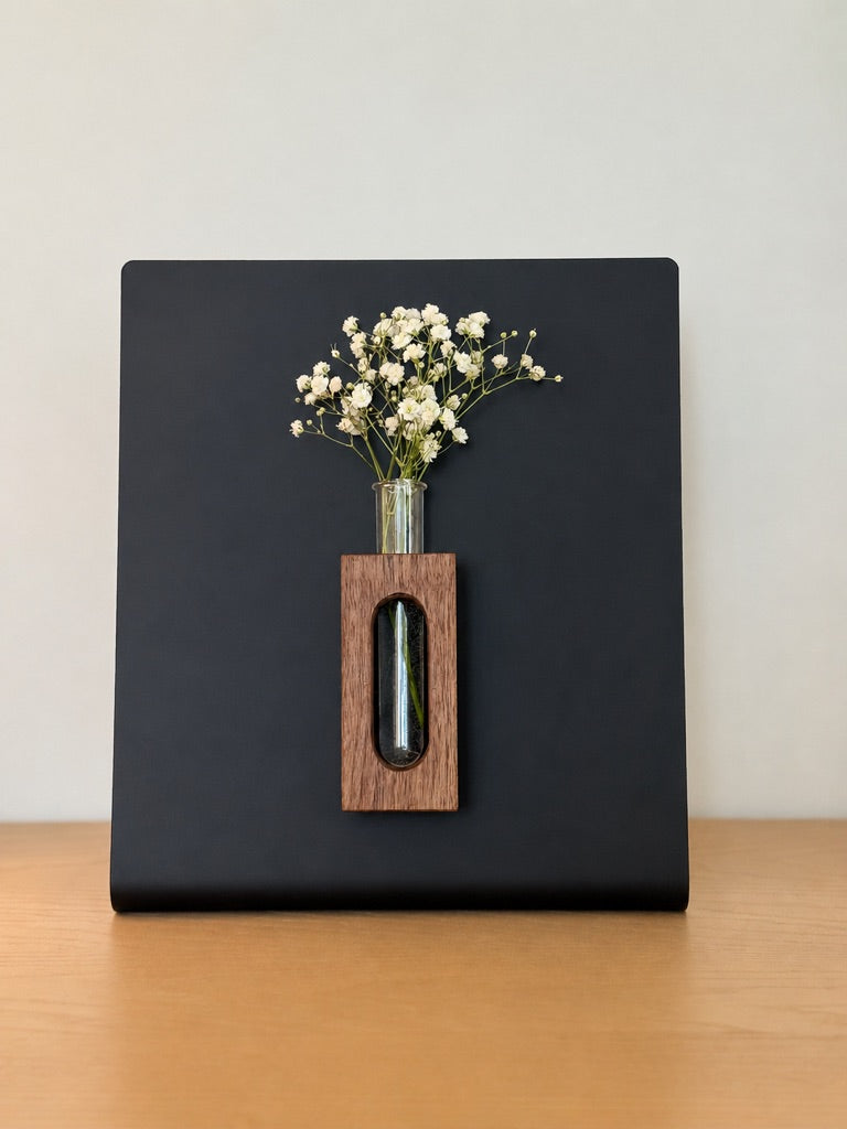 Wooden Propagation & Flower Vases – Set of 3
