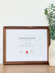 The "Cove" Diploma & Degree Frame