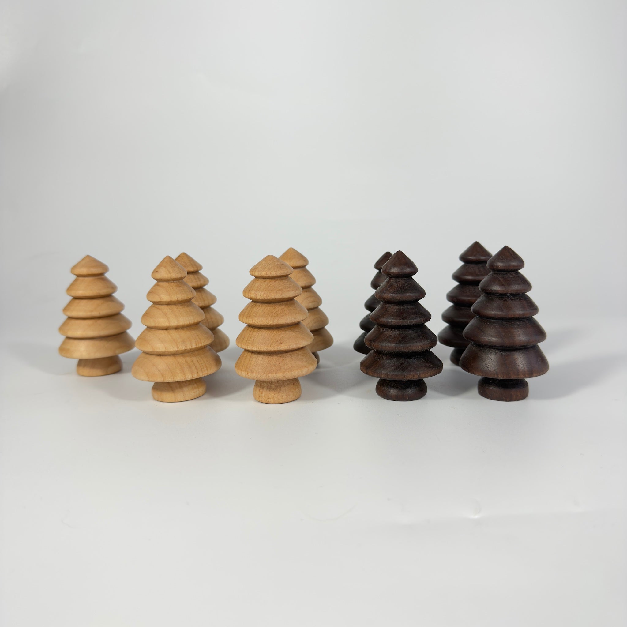 Wooden Tree Tic Tac Toe Game